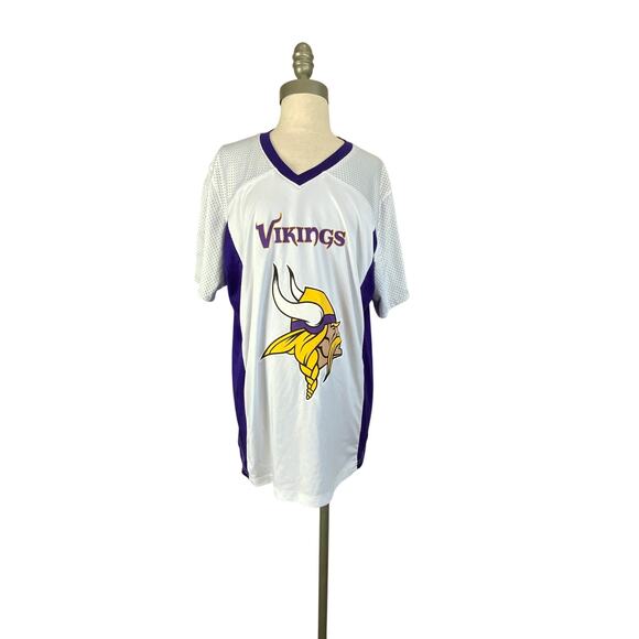 NFL Other - Minnesota Vikings Jersey Men’s M, NFL Flag Football Reversible Purple White